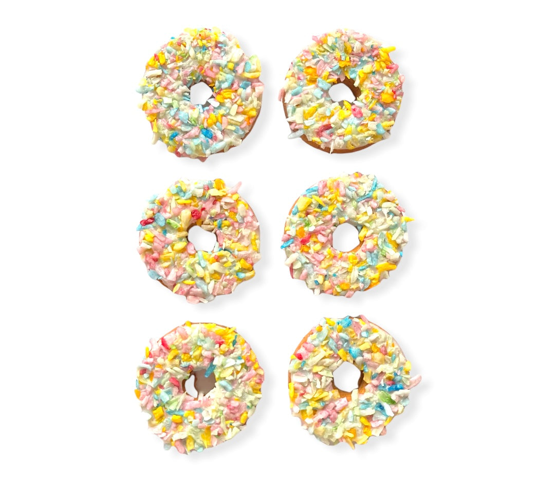 Mini Confetti Donuts