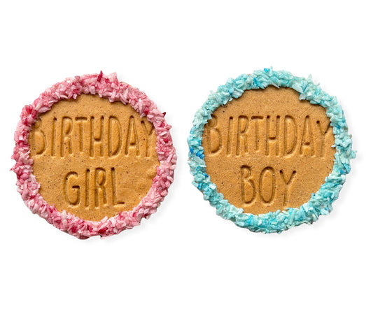 Birthday Girl/ Boy Biscuit